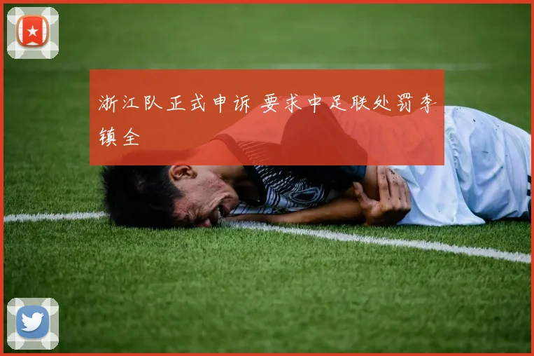 浙江队正式申诉 要求中足联处罚李镇全